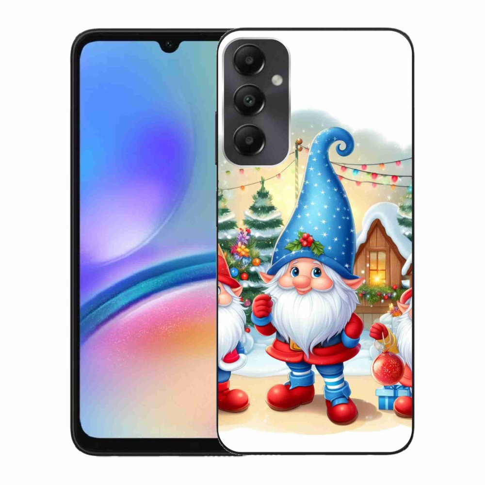 Gél borítás mmCase Samsung Galaxy A05s készülékhez - Karácsonyi manók