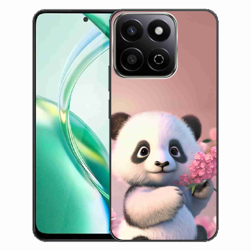 Gél borító mmCase a Honor 200 Smart 5G készülékhez - aranyos panda