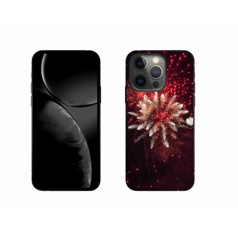 Zselés borítás mmCase iPhone 13 Pro 6.1 - tűzijátékhoz