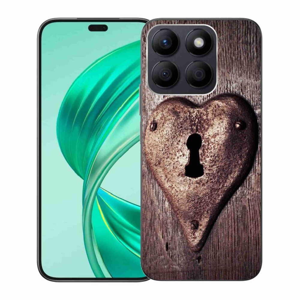 Zselés borítás mmCase a Honor X8b készülékhez - szív alakú zárral