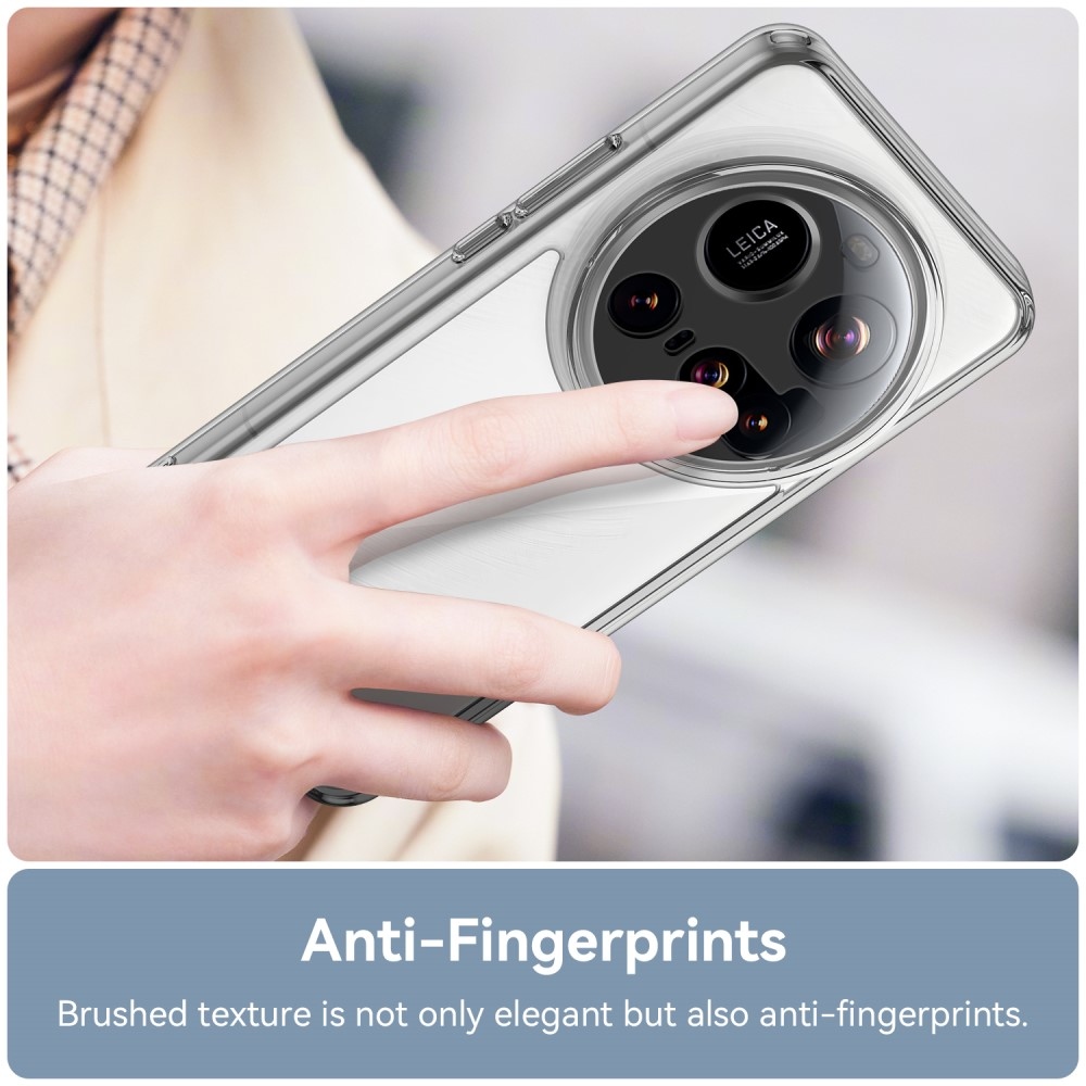 Gél tok rögzített hátlappal a Xiaomi 15 Ultra - átlátszó