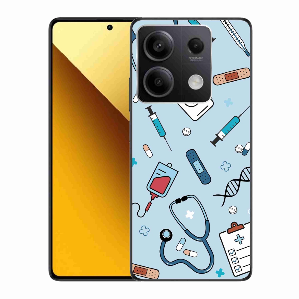 Gél borító mmCase a Xiaomi Redmi Note 13 5G számára - egészség 1