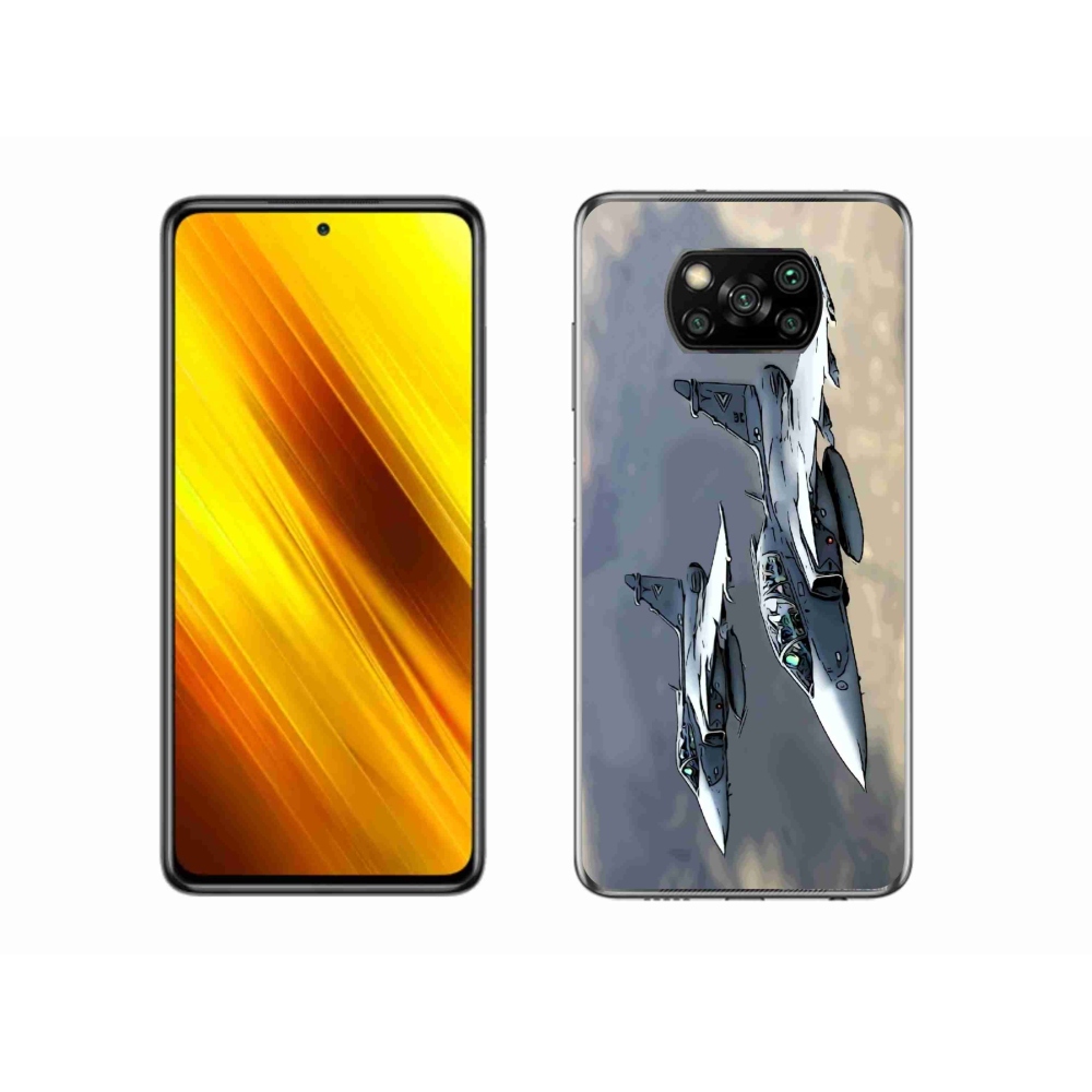Gél borítás mmCase a Xiaomi Poco X3-hoz - vadászgépek