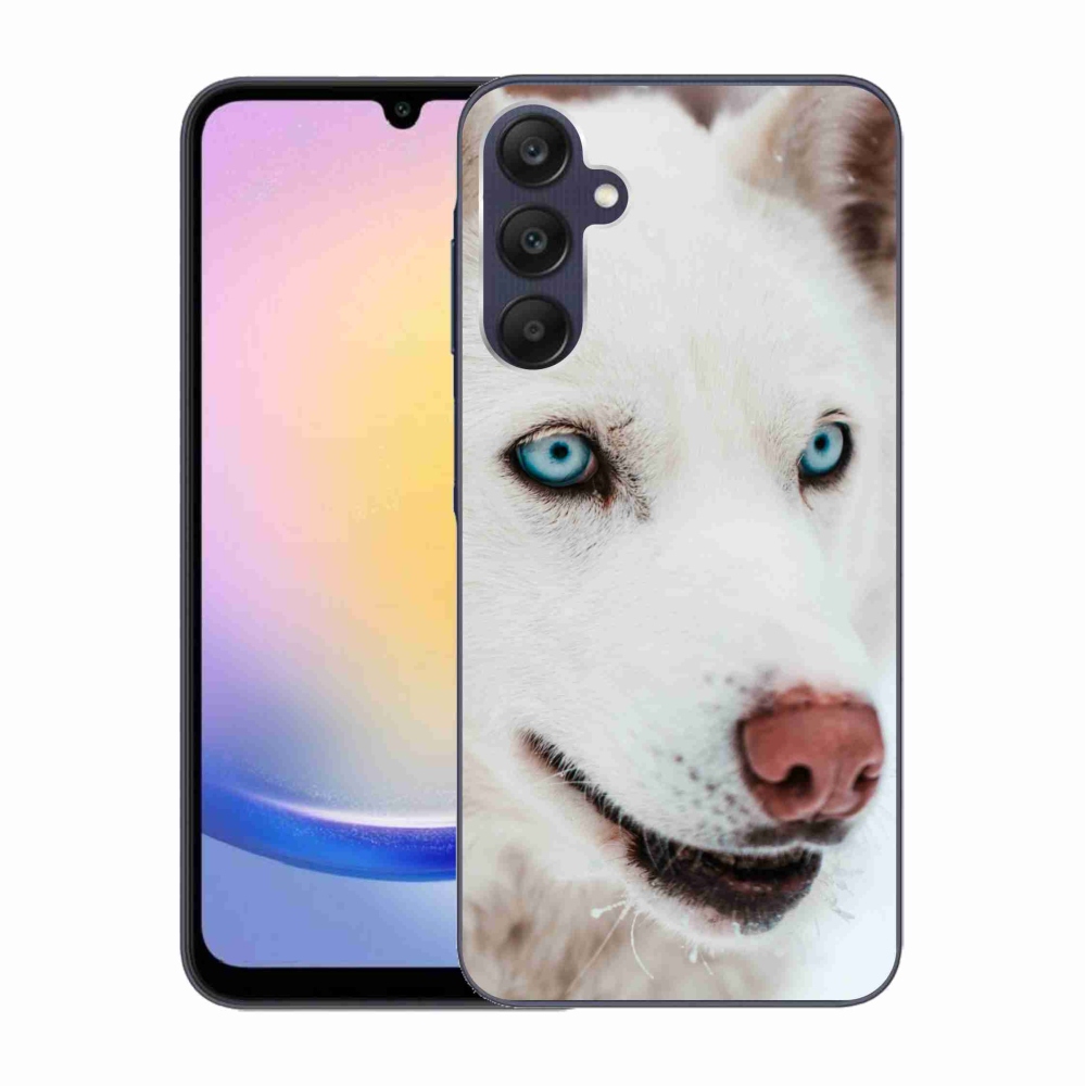 Gél tok mmCase a Samsung Galaxy A25 5G készülékhez - kutyaszemmel nézve