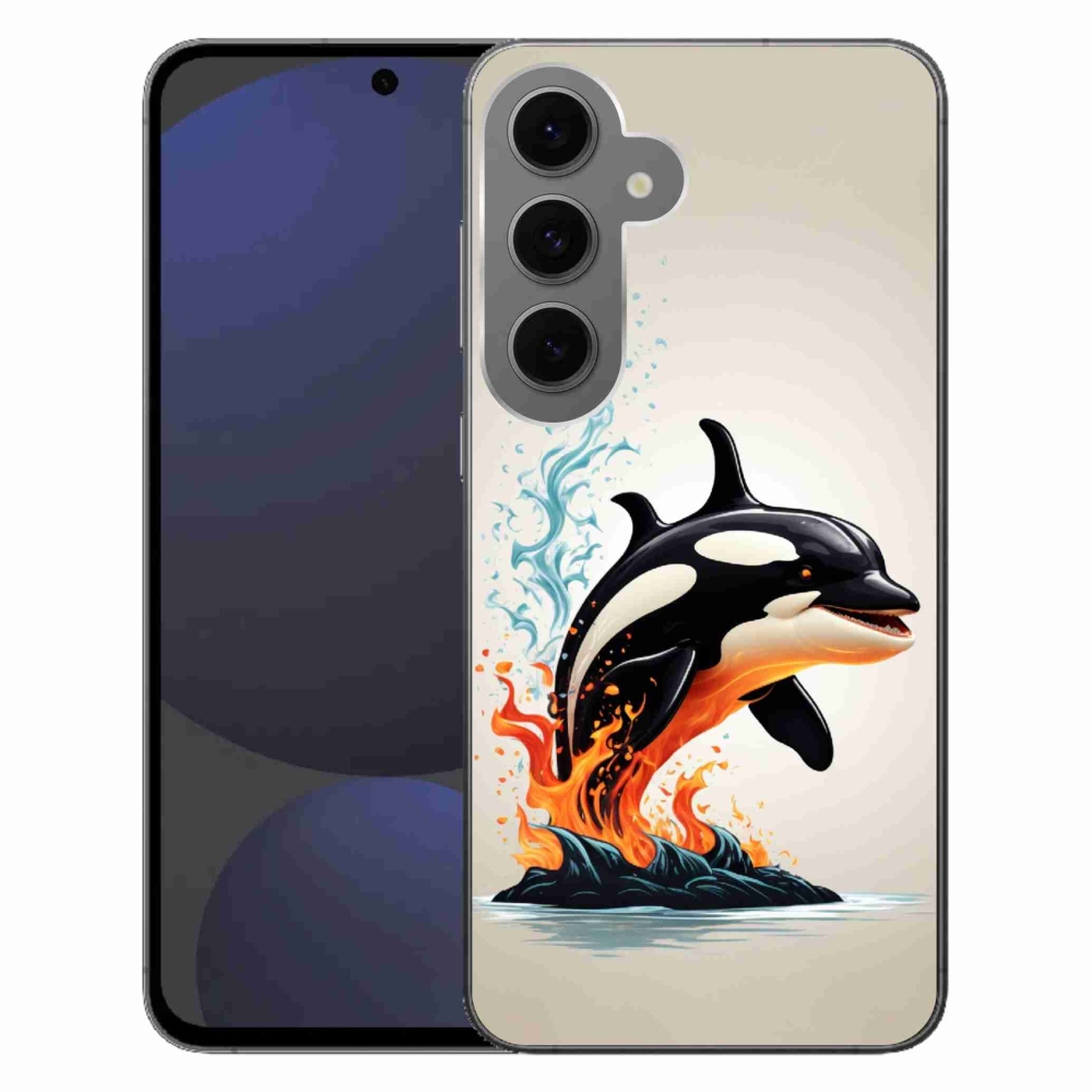 Gél védőhuzat mmCase Samsung Galaxy S24 FE - írisz