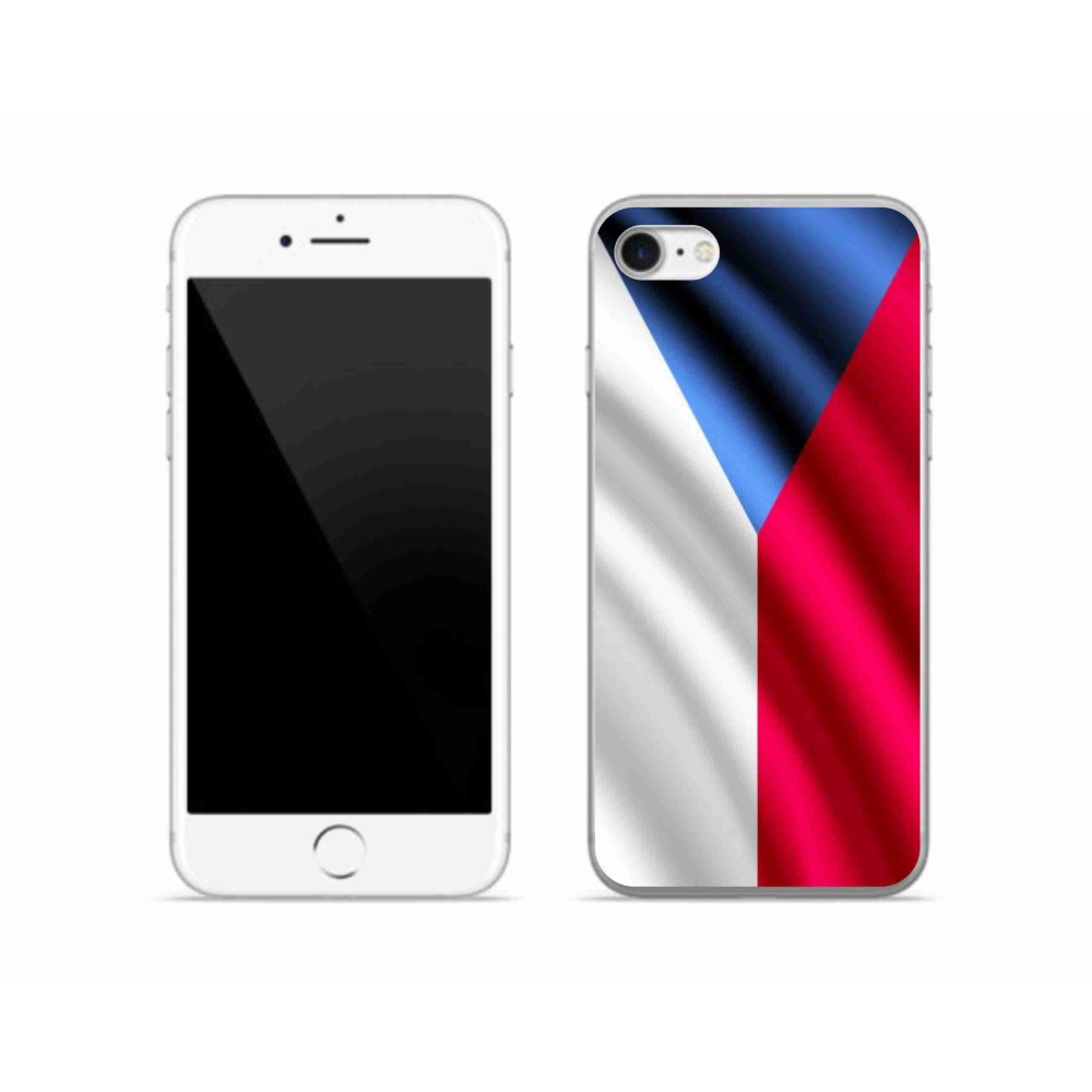 Zselés borítás mmCase iPhone SE (2022) - cseh zászlóhoz