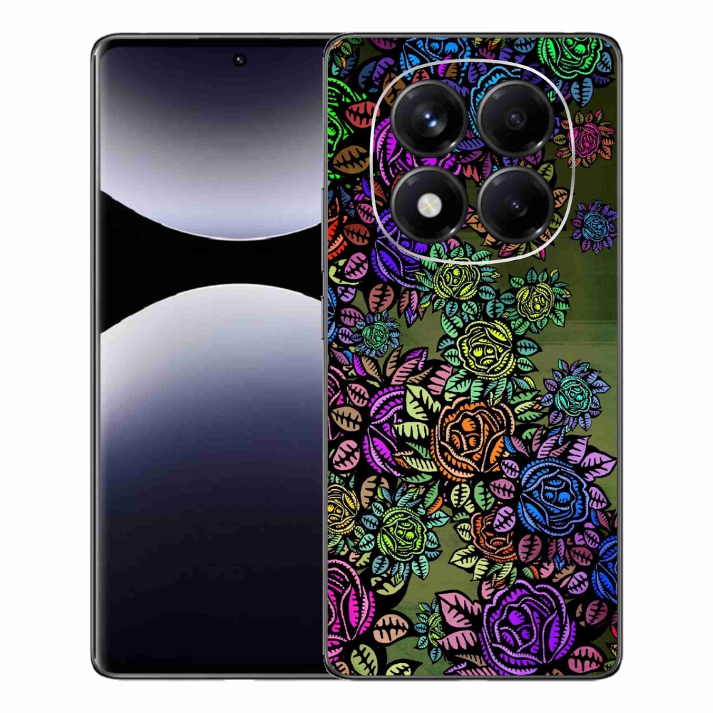 Gél borítás mmCase a Xiaomi Redmi Note 14 Pro számára - virágok 6