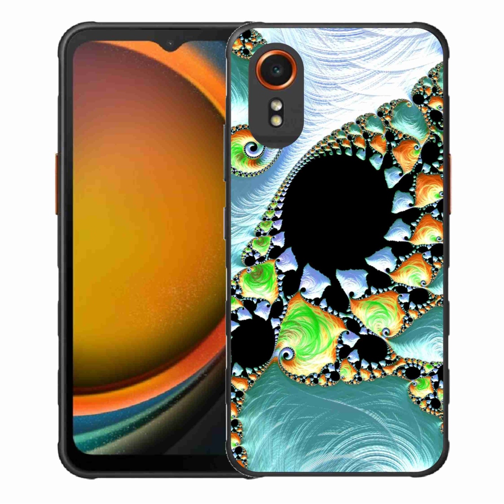 Gél borítás mmCase Samsung Galaxy Xcover 7 készülékhez - absztrakt motívum 21