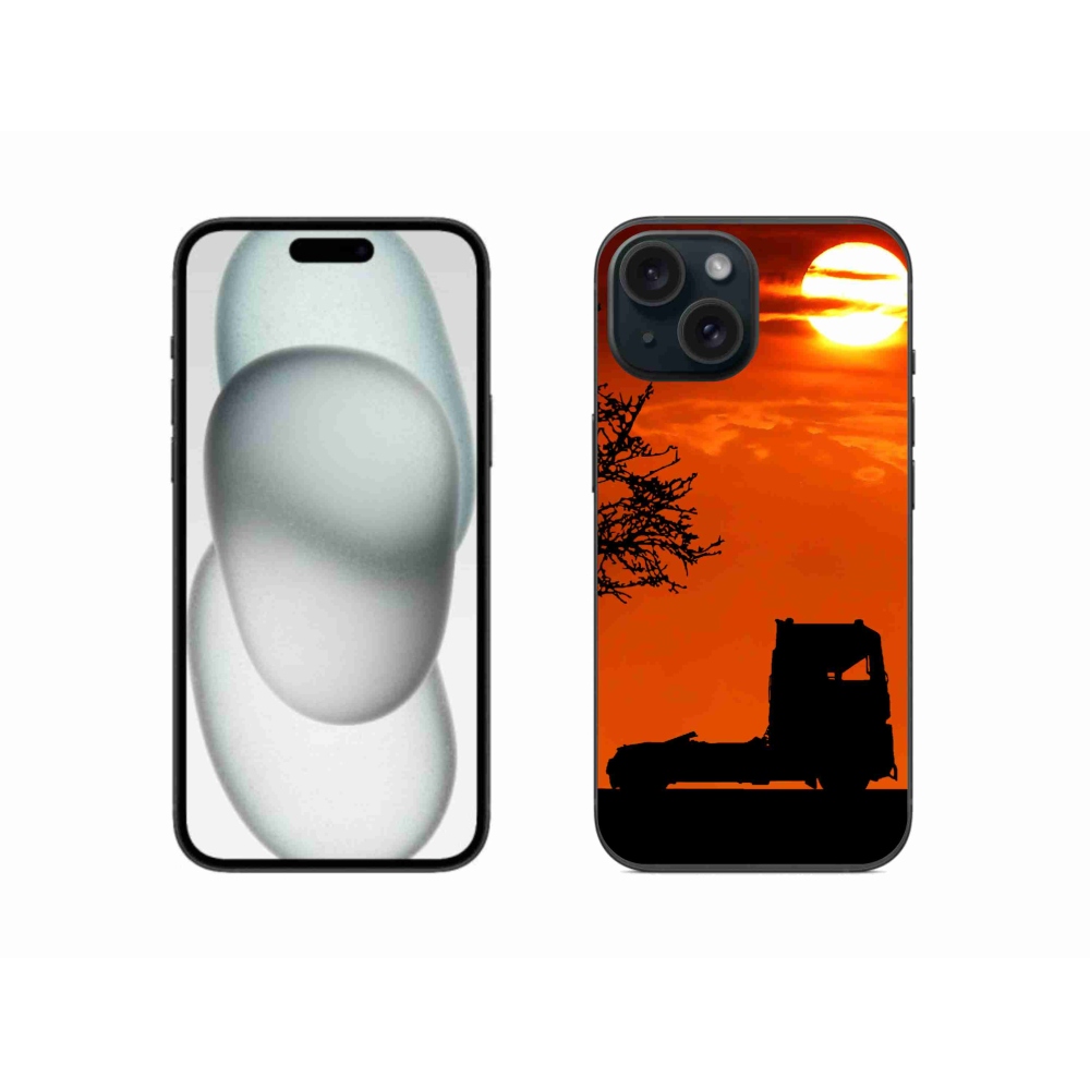 Zselés borítás mmCase iPhone 15 - teherautóhoz 3