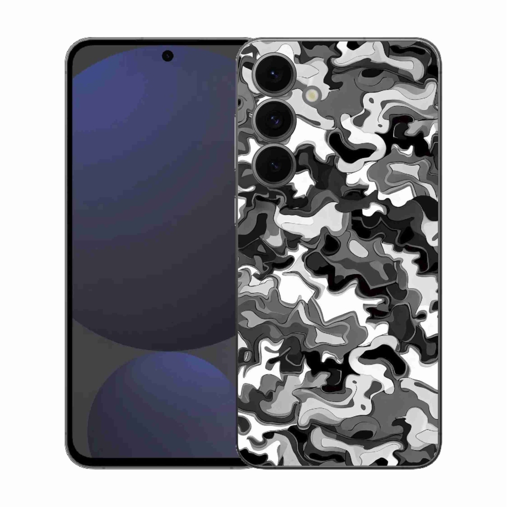 Zselés borítás mmCase Samsung Galaxy S25 FE készülékhez - terepszínű minta 3