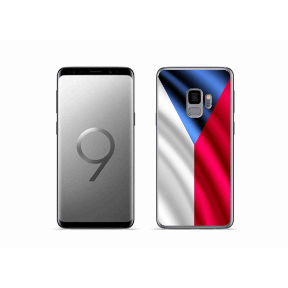 Gél borítás mmCase Samsung Galaxy S9 - cseh zászlóhoz