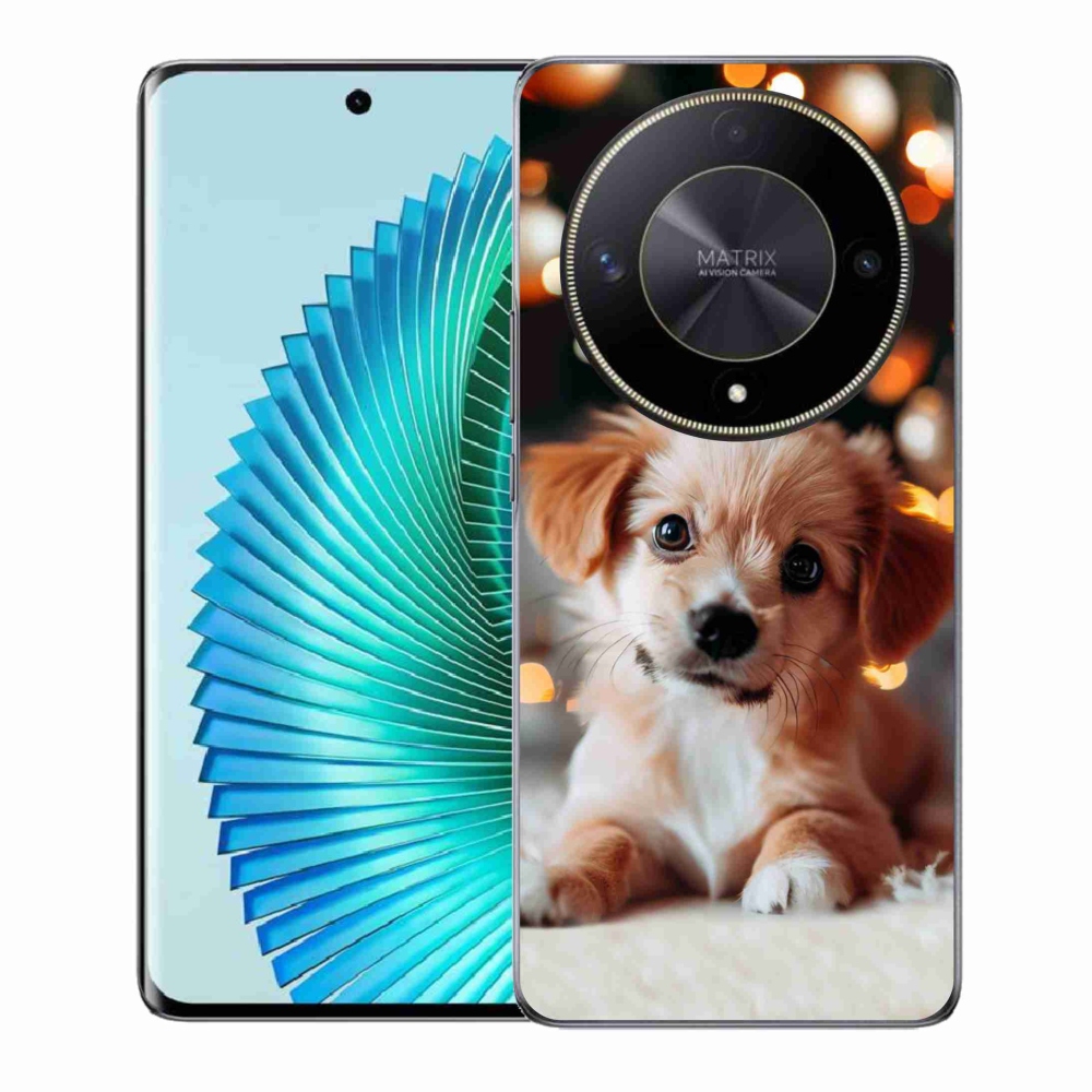 Gél borítás mmCase a Honor Magic 6 Lite 5G készülékhez - kölyökkutyakék