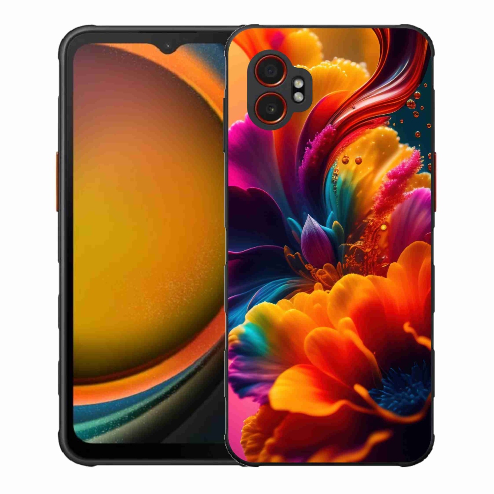 Gél borítás mmCase Samsung Galaxy Xcover 7 Pro készülékhez - absztrakt motívum 2