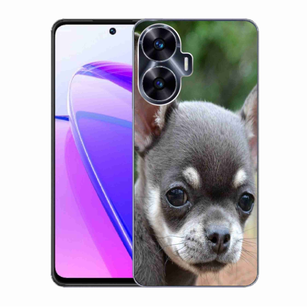 Gél tok mmCase a Realme C55 készülékhez - chihuahua