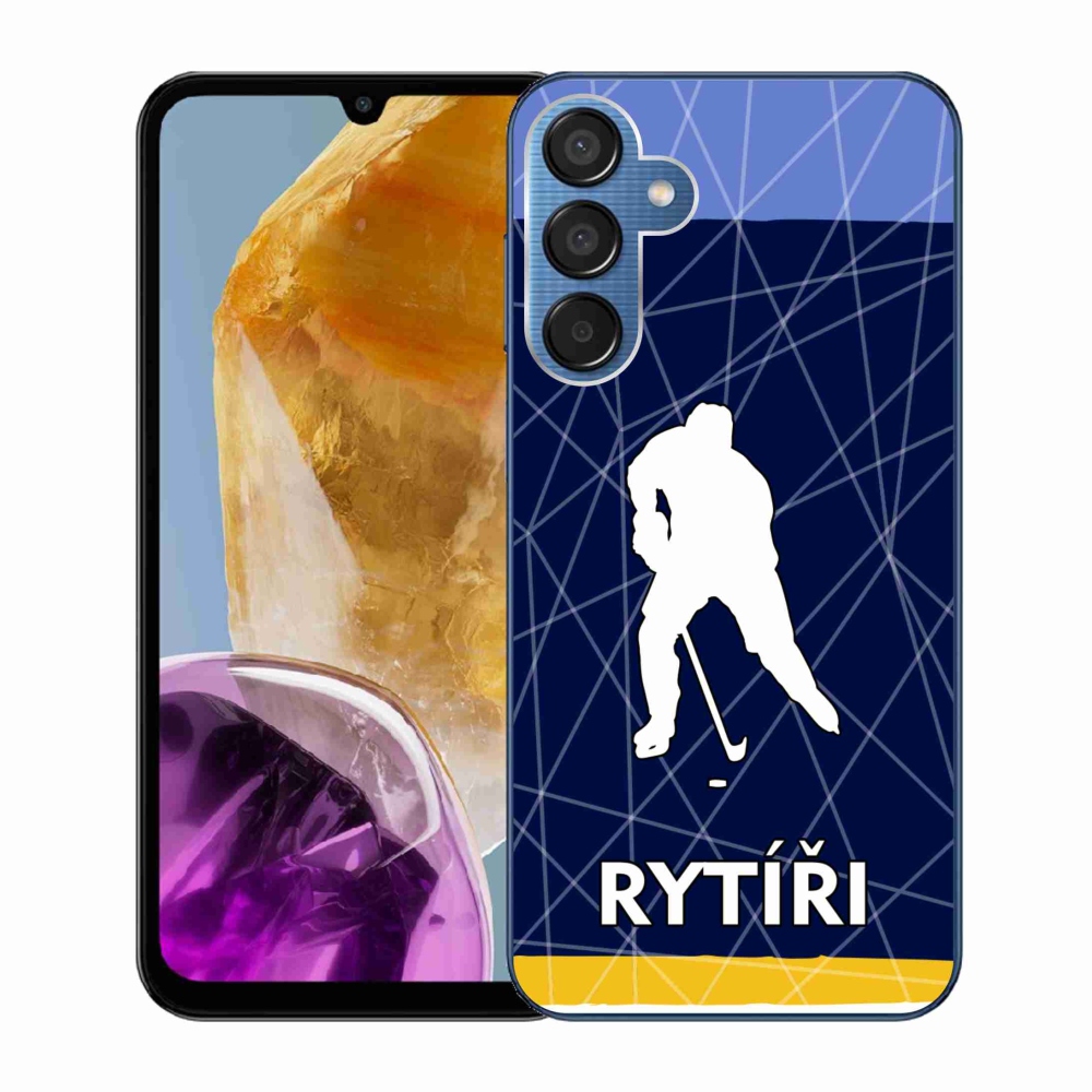 Zselés borítás mmCase Samsung Galaxy M15 5G - lovagok