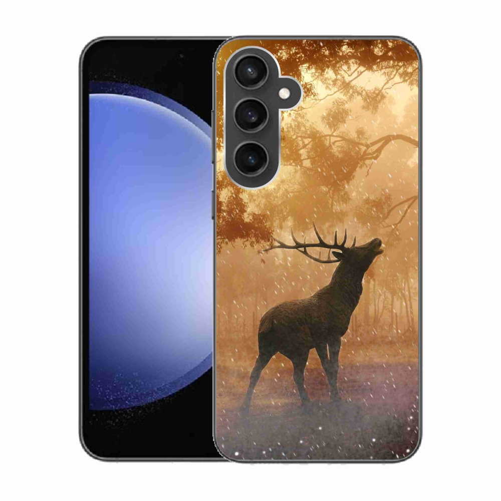 Zselés borítás mmCase Samsung Galaxy S23 FE - szarvas a vadászaton