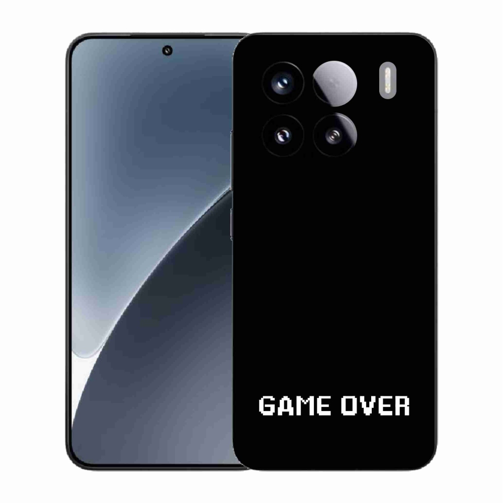 Gél borító mmCase a Xiaomi 15-hez - játék fekete háttérrel