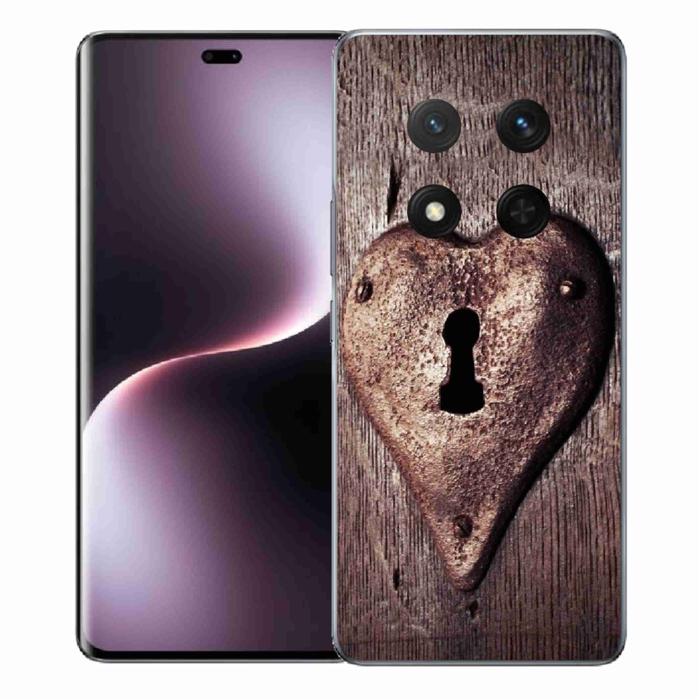 Gél borítás mmCase a Honor Magic 7 Lite 5G készülékhez - szív alakú zár