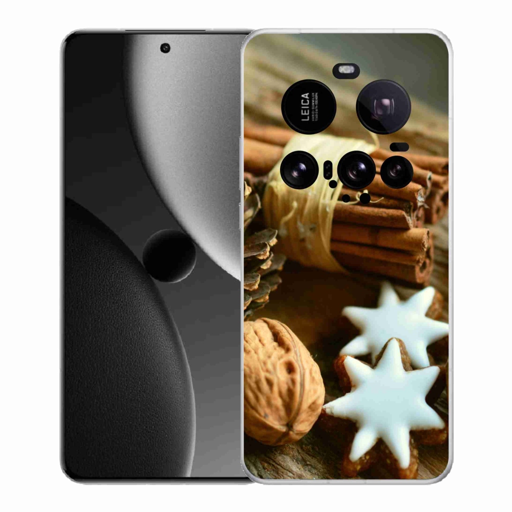 Gél borítás mmCase a Xiaomi 15 Ultra számára - fahéj és mézeskalács