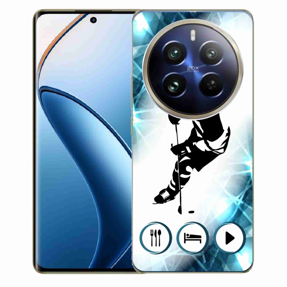 Zselés borítás mmCase a Realme 12 Pro 5G/12 Pro+ 5G számára - hoki 1