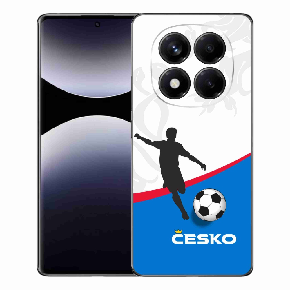 Gél borítás mmCase a Xiaomi Redmi Note 14 Pro - futball Csehország 1