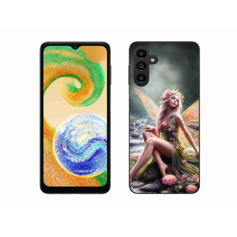 Zselés borítás mmCase Samsung Galaxy A04s (164.7x76.7x9.1mm) - pillangó nő 1
