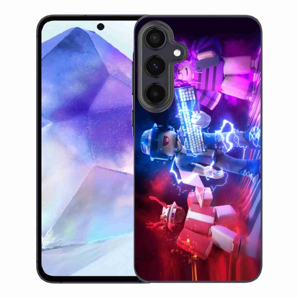 Gél védőhuzat mmCase Samsung Galaxy A55 5G - roblox