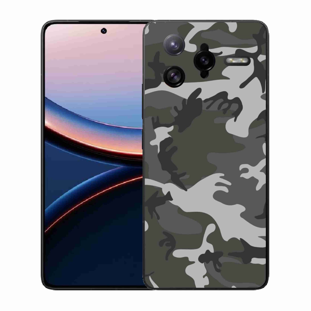 Gél borítás mmCase a Xiaomi Poco F7 Ultra számára - terepszínű minta