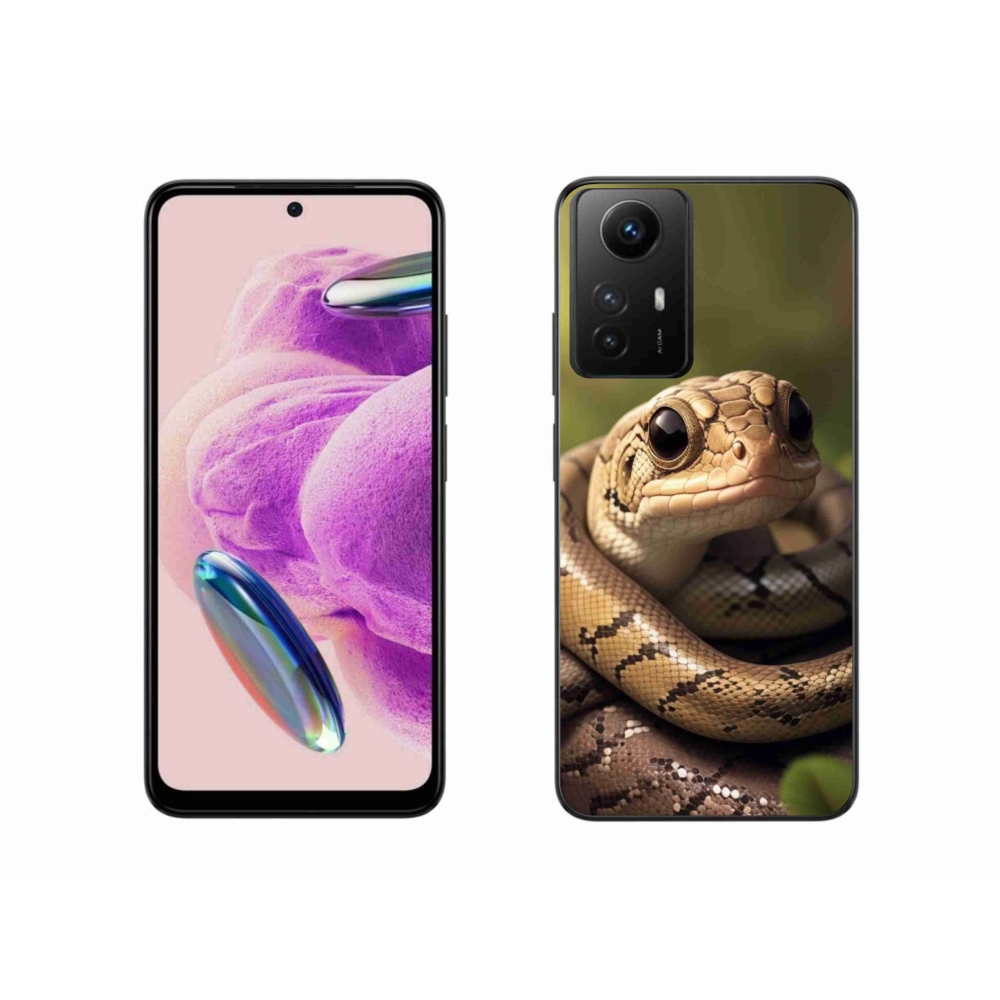 Gél borítás mmCase a Xiaomi Redmi Note 12S-hez - kígyó 1