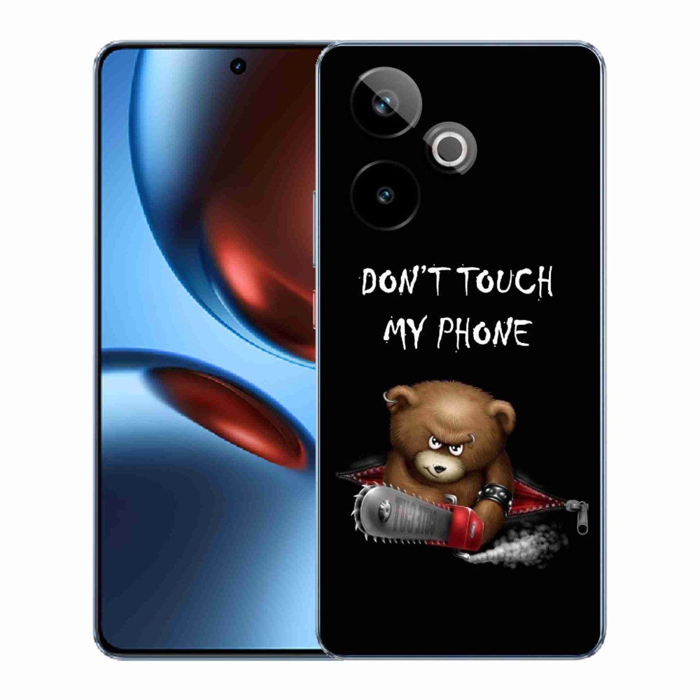 Rugalmas zselés tok mmCase képpel a Realme GT 7 5G/GT 7T 5G számára - ne érintse meg a telefonját