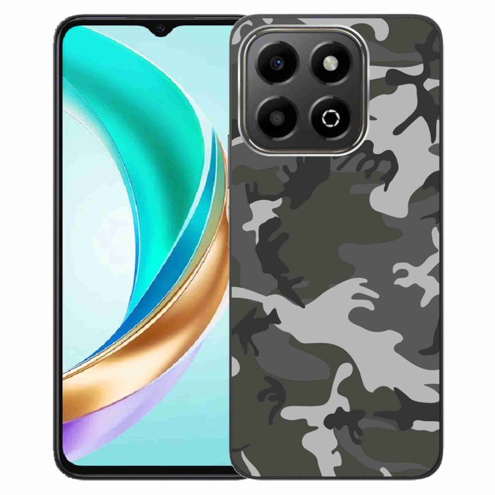 Zselés borítás mmCase a Honor X6b készülékhez - álcázó mintás