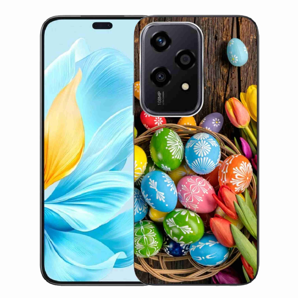 Zselés borítás mmCase a Honor 200 Lite 5G számára - Húsvéti tojás