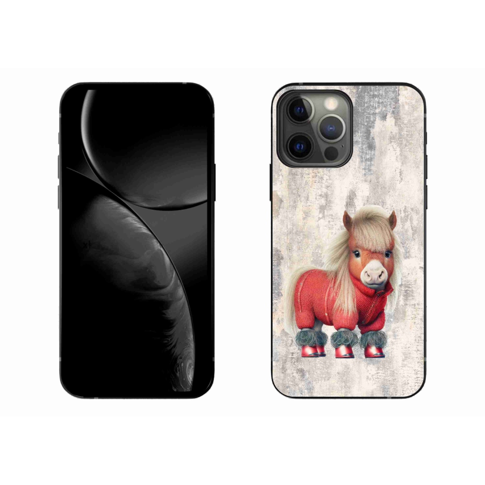 Gél borítás mmCase iPhone 13 Pro Max készülékhez - póni pulóverben