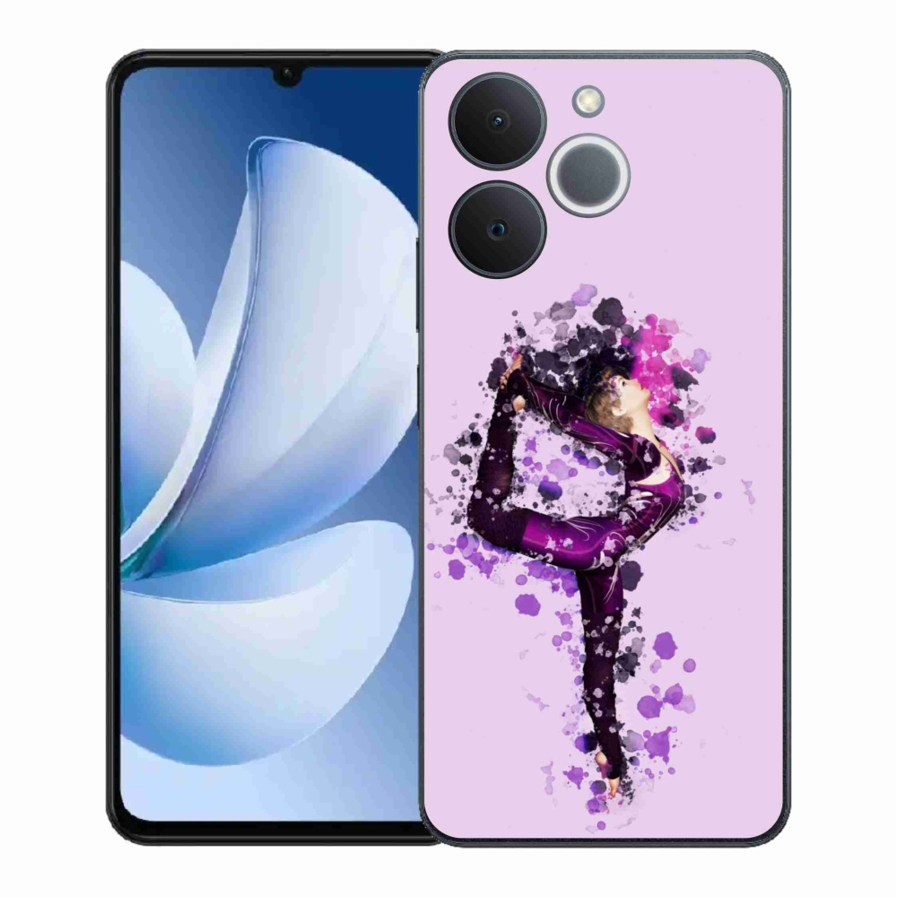 Zselés borítás mmCase a Realme Note 70T készülékhez - balerina