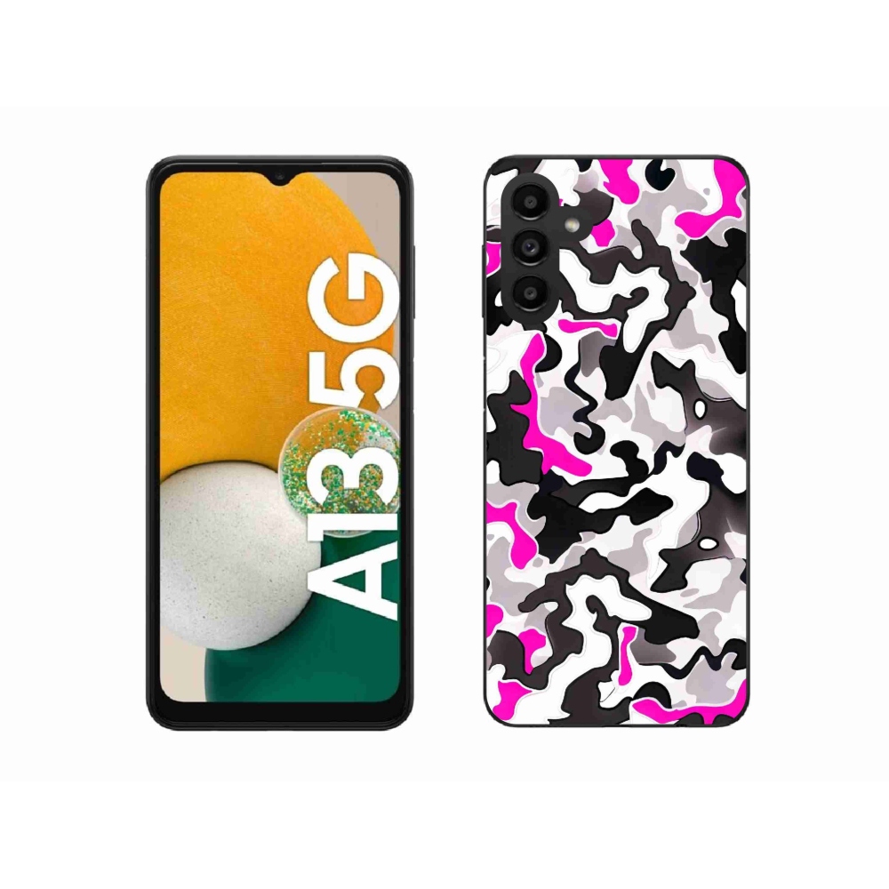 Zselés borítás mmCase Samsung Galaxy A13 5G - terepszínű mintázat 5
