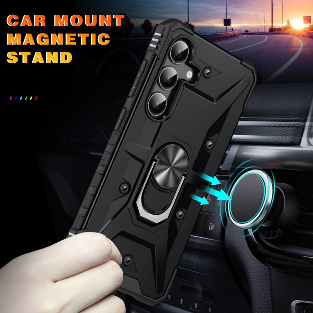 Cseppálló borítás Samsung Galaxy A26 5G készülékhez - fekete