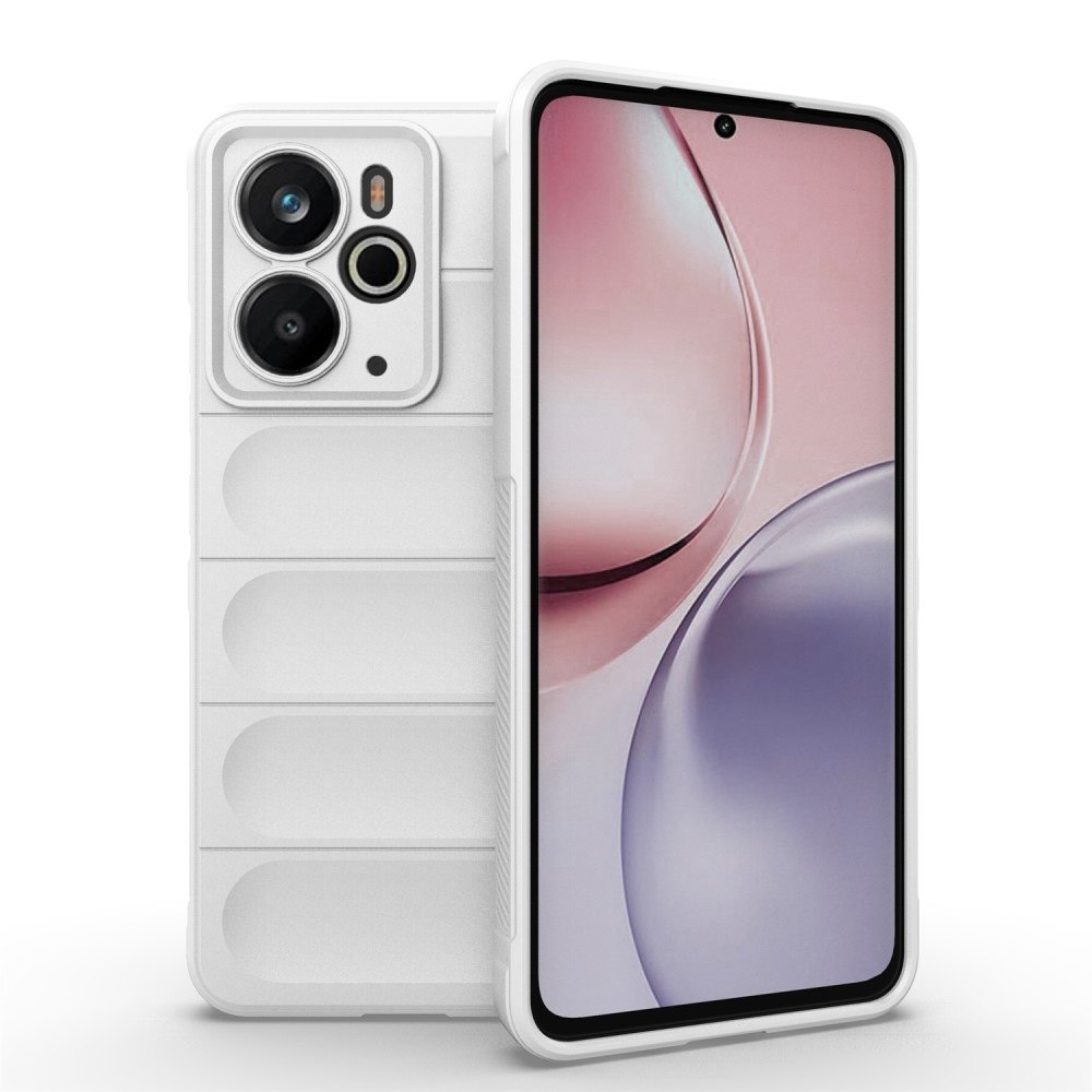 Rugg tartós zselés tok a Realme 14 5G készülékhez - fehér