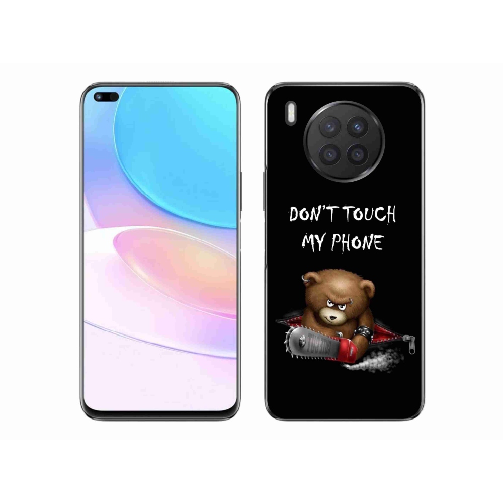 Zselés borítás mmCase a Honor 50 Lite készülékhez - ne érintse meg a telefont