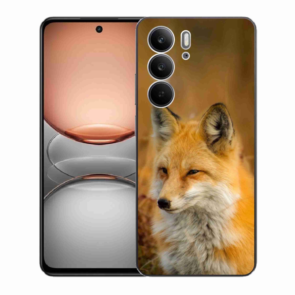 Zselés borítás mmCase a Realme C75 készülékhez - róka