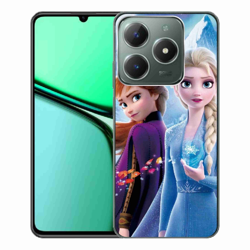 Gél borítás mmCase a Realme C61 készülékhez - Ice Kingdom 3