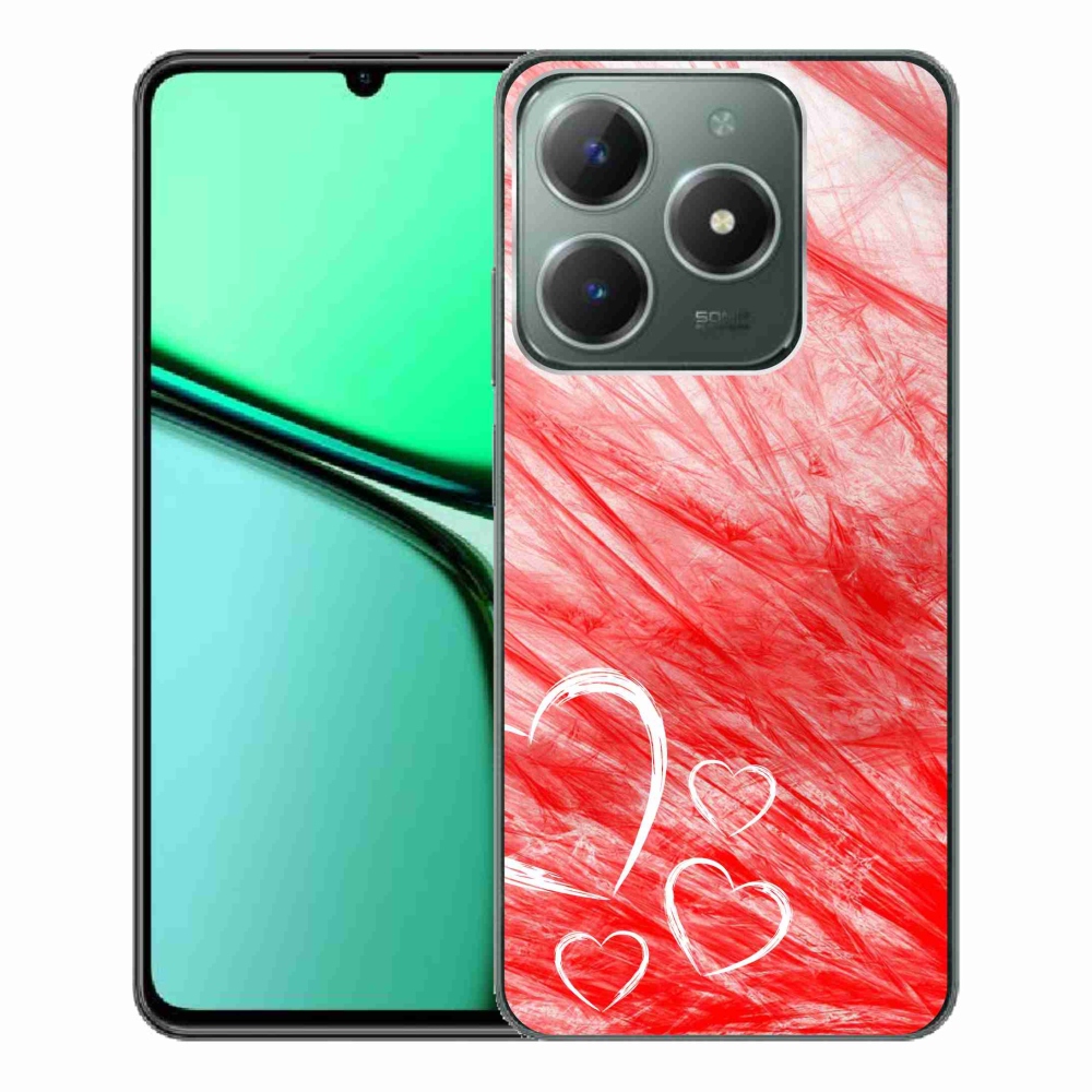 Zselés borítás mmCase a Realme C61 készülékhez - szív