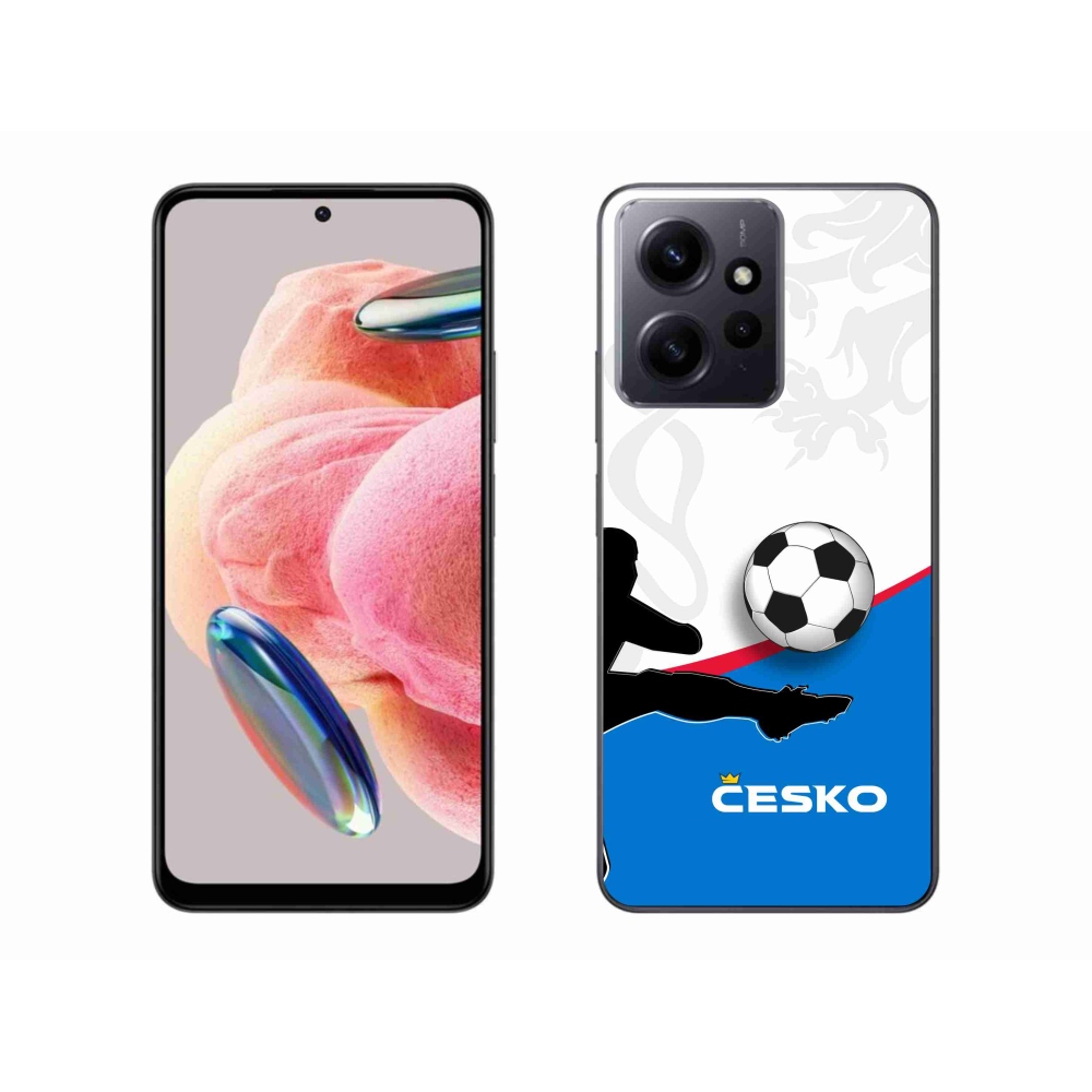 Gél borítás mmCase a Xiaomi Redmi Note 12 4G - futball Csehország 3