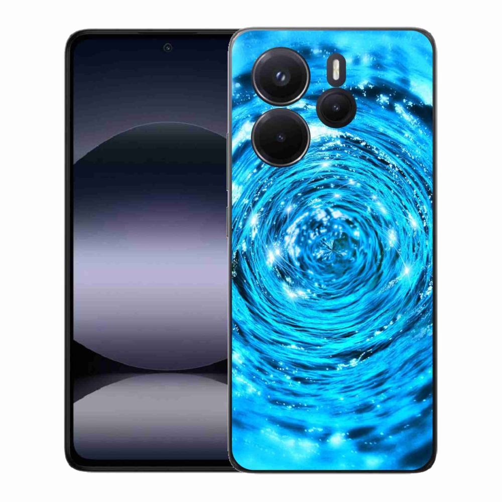 Gél borítás mmCase a Xiaomi Redmi Note 14-hez - water vortex