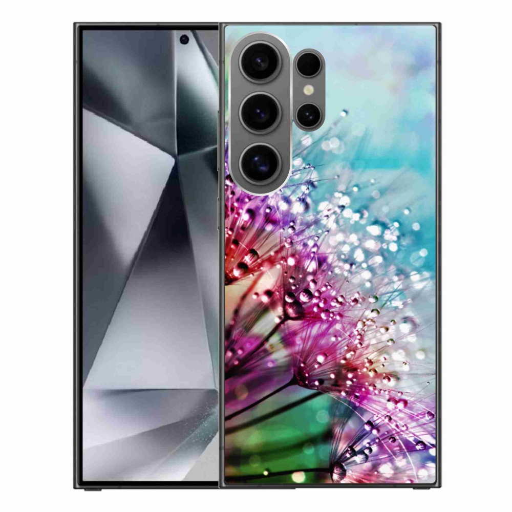 Gél védőhuzat mmCase Samsung Galaxy S24 Ultra - színes virágok