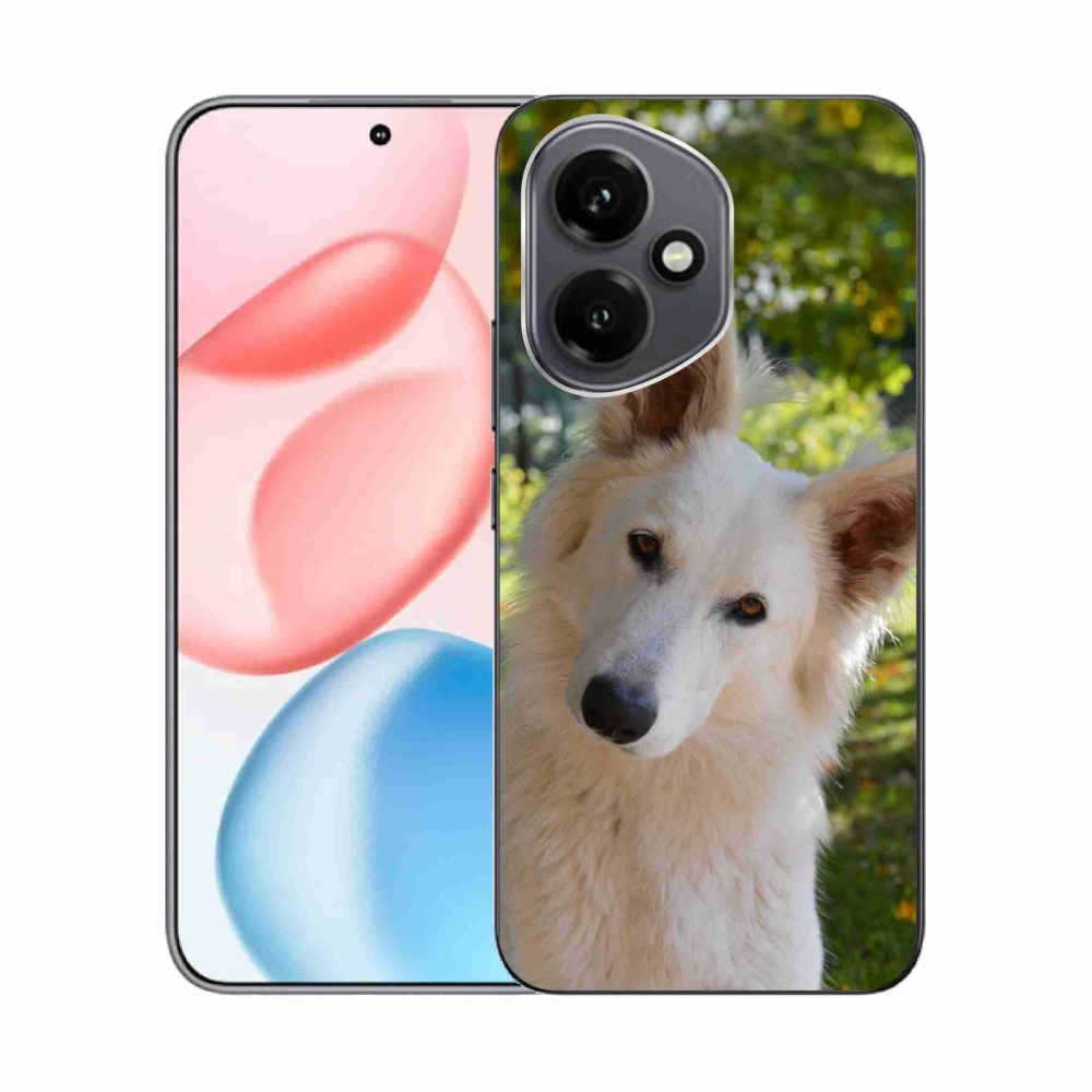 Gél borítás mmCase a Honor 400-hoz - Fehér svájci juhász 1