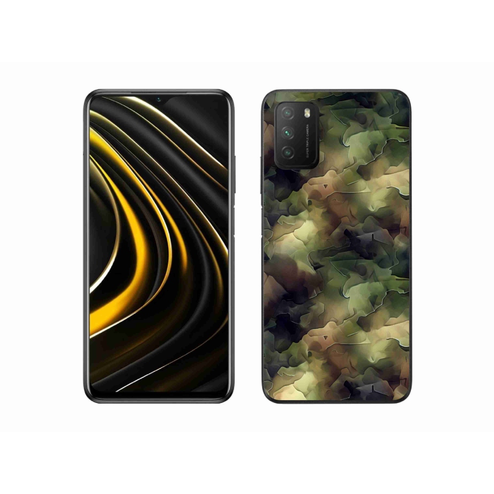 Gél borítás mmCase a Xiaomi Poco M3-hoz - álcázó minta 10