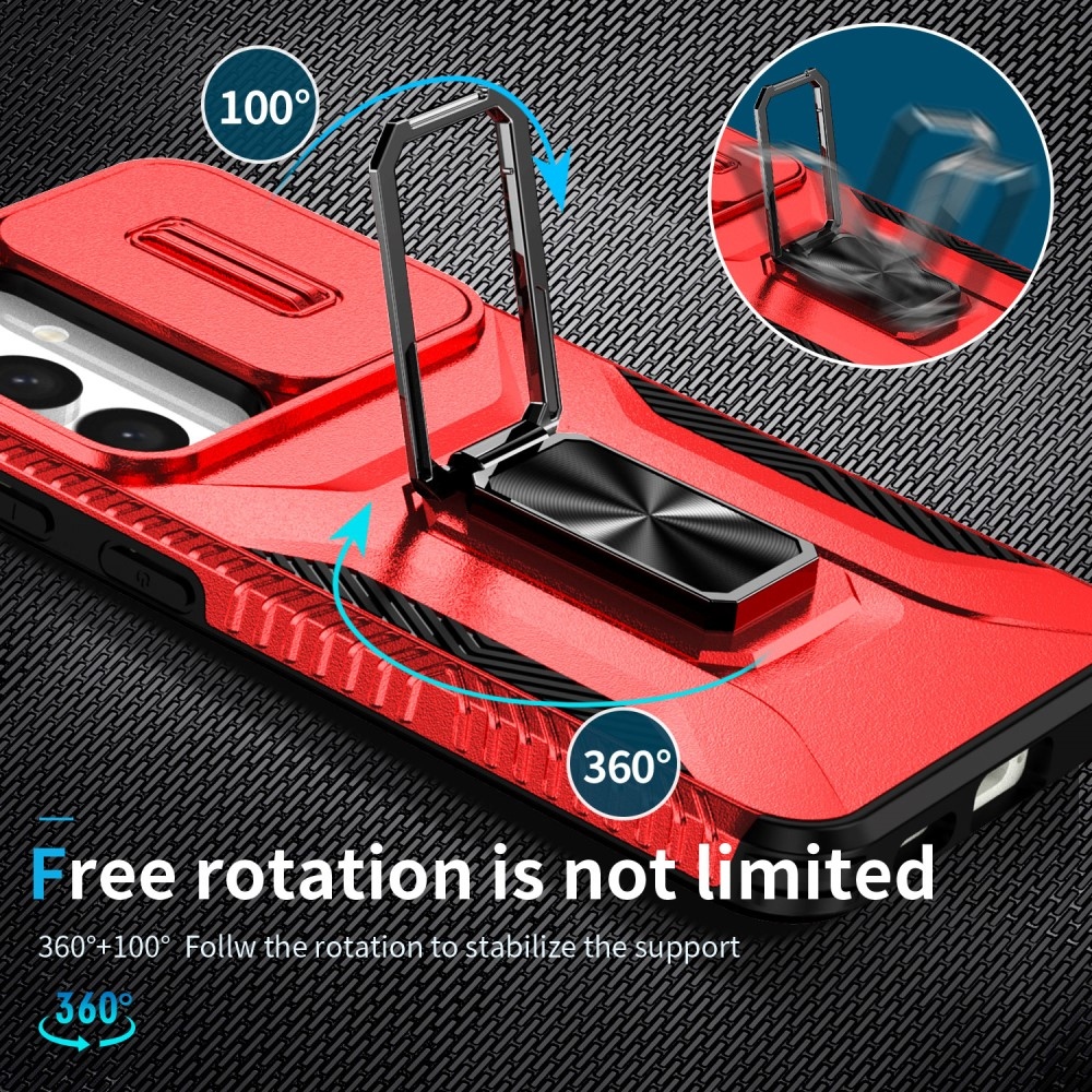 Csúszásálló borítás Samsung Galaxy S24+/S25+ készülékhez - piros