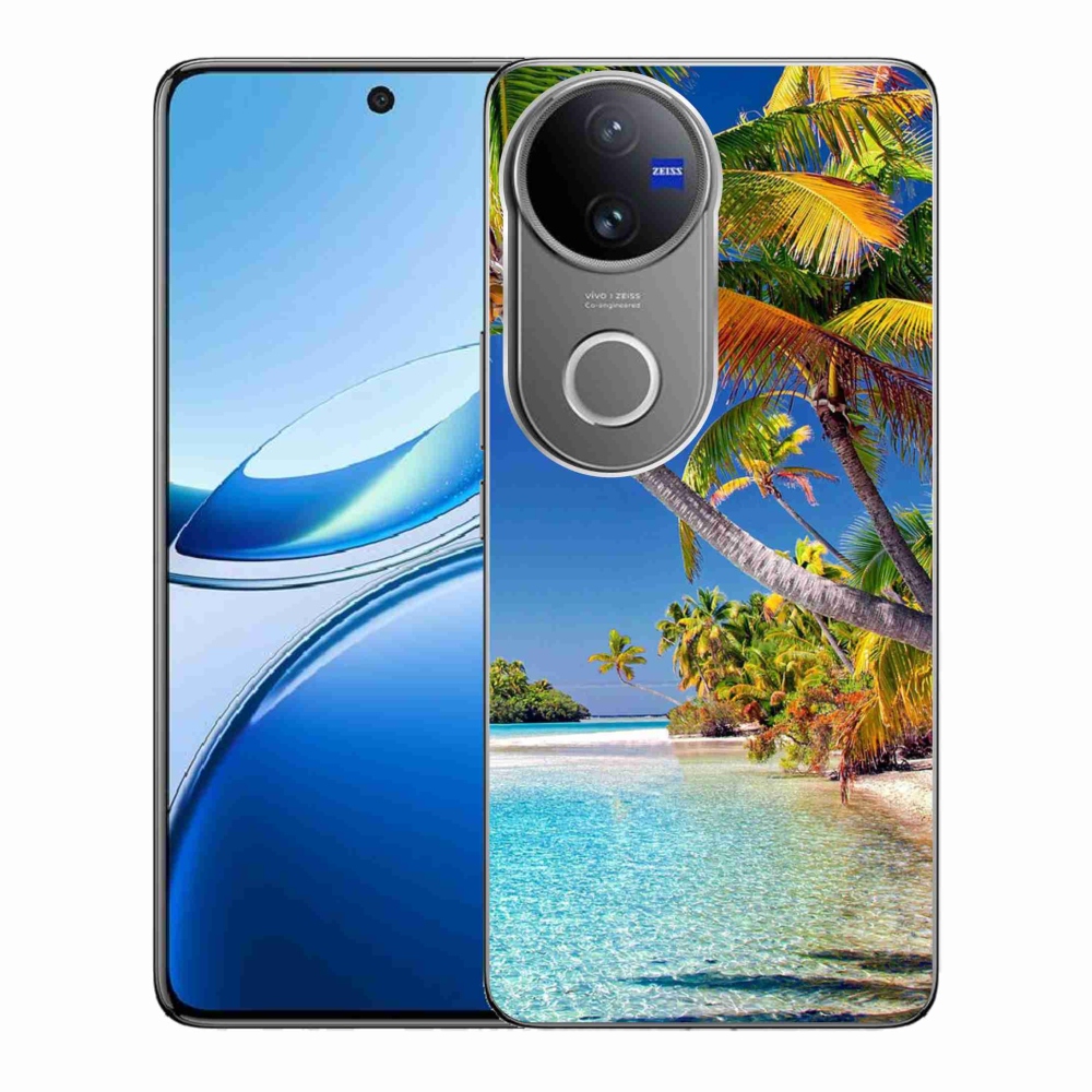 Zselés borítás mmCase a Vivo V50 5G készülékhez - tengerparton