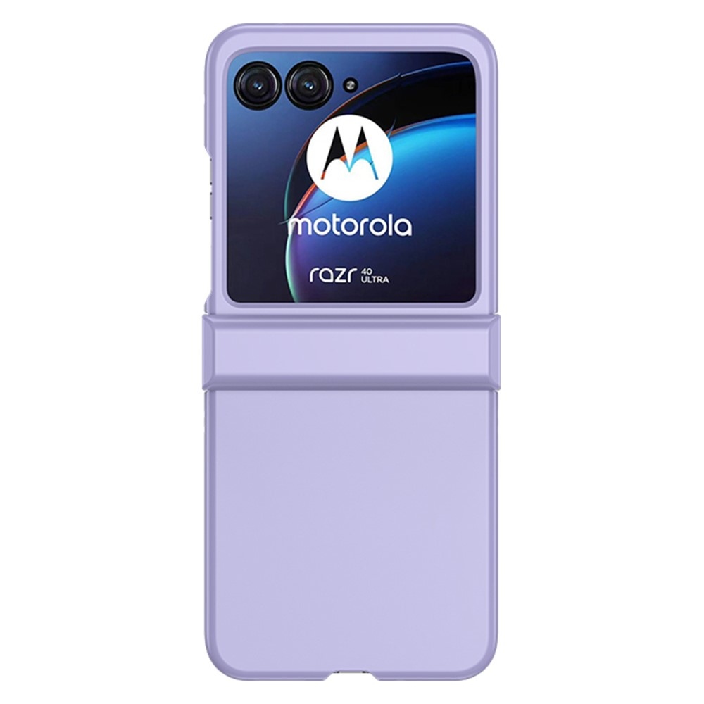 Kemény műanyag borítás Motorola Razr 40 Ultra 5G készülékhez - lila