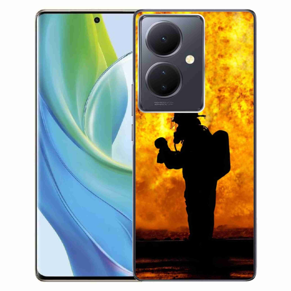 Gélburkolat mmCase a Vivo V29 Lite 5G-n - tűzoltó